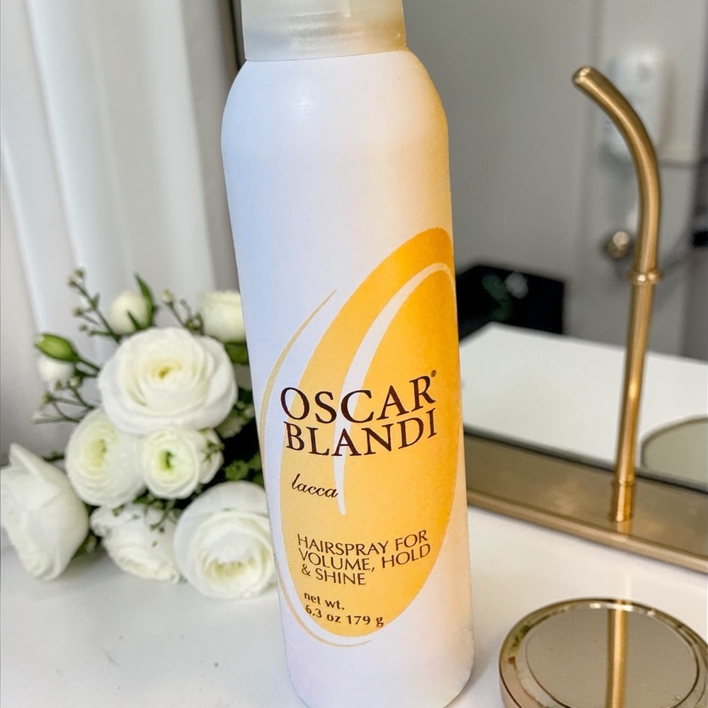 White and Gold Hairspray for Volume, Hold & Shine